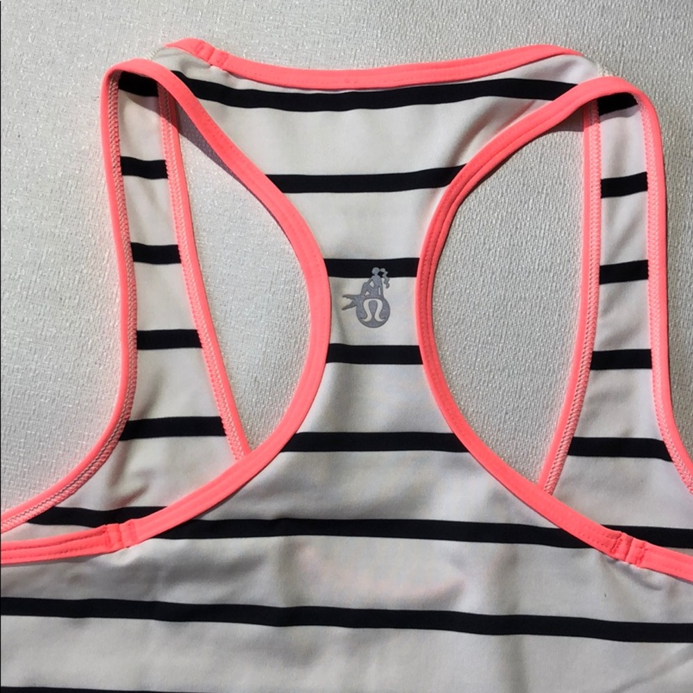 Striped sport tank